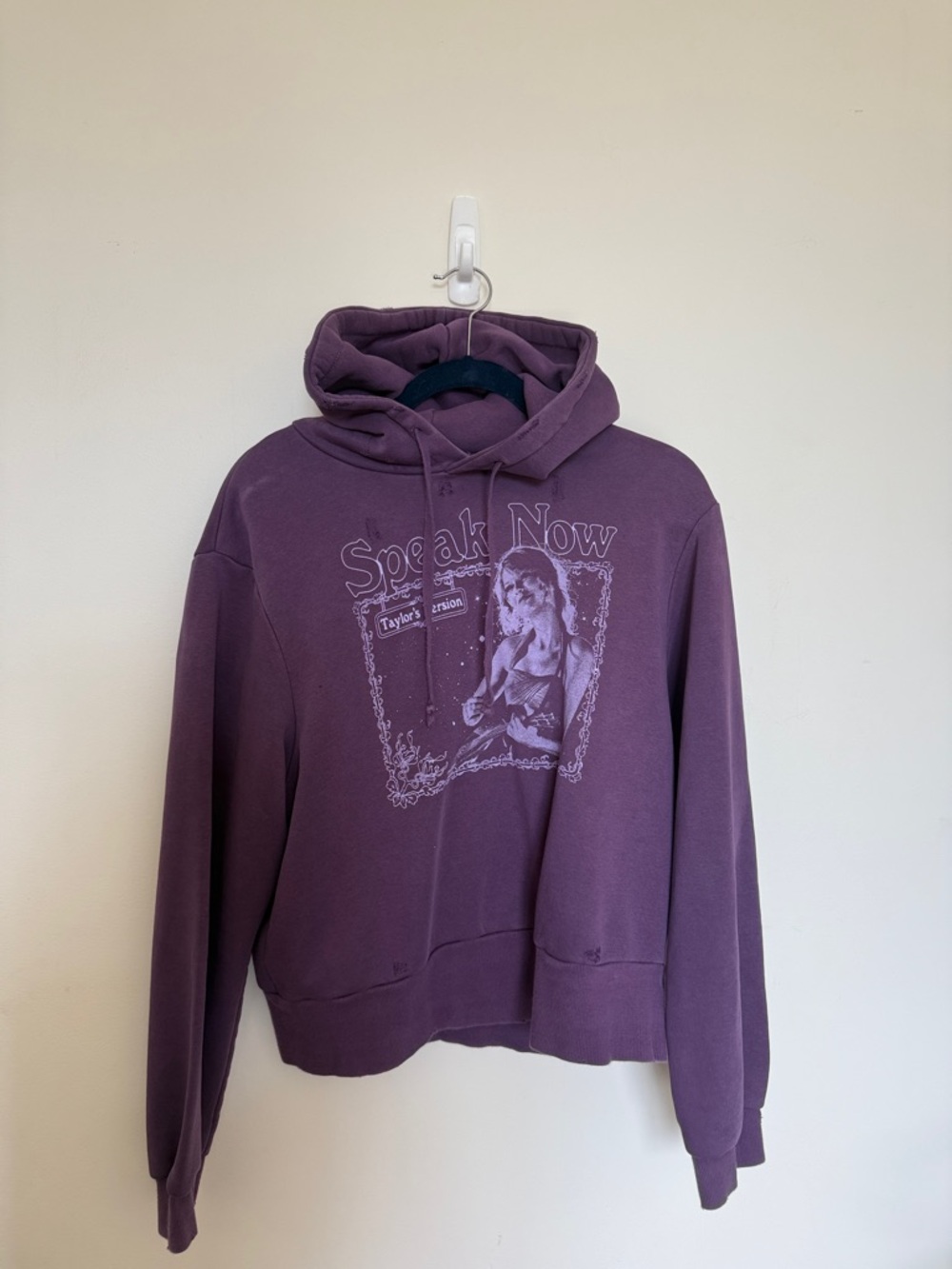 Not Worn Taylor Swift Speak Now Pullover Hoodie - Plum Purple